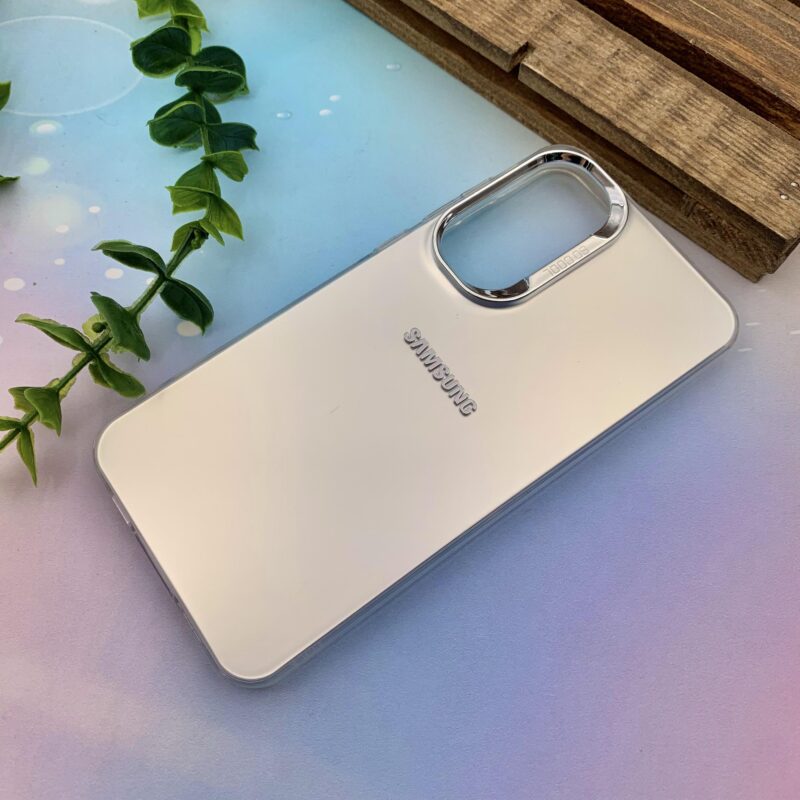 قاب گوشی Galaxy A14 سامسونگ اسپرت SO COOL اورجینال لوگو برجسته کرومی نقره ای کد 11668 - Image 2