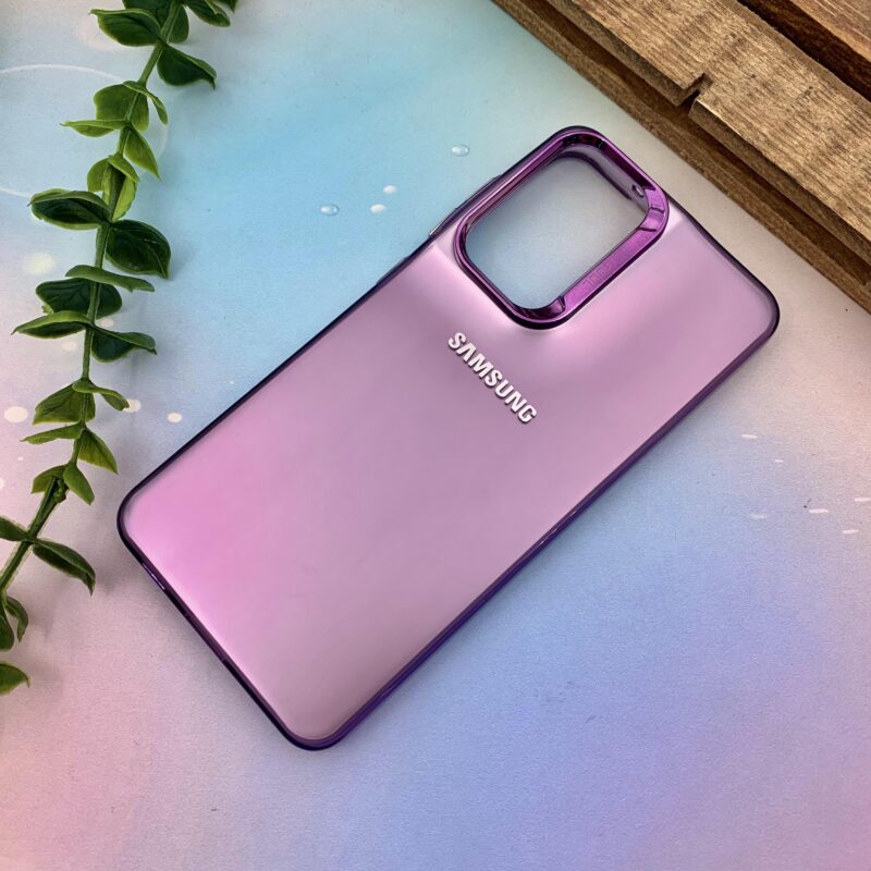 قاب گوشی Galaxy S21 FE سامسونگ اسپرت SO COOL اورجینال لوگو برجسته کرومی بنفش کد 18644 - Image 2