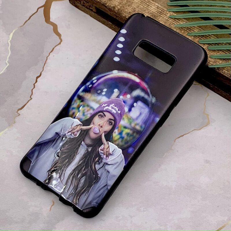 قاب گوشی Galaxy S8 سامسونگ ژله ای طرح برجسته فانتزی دختر کد 40360 - Image 2