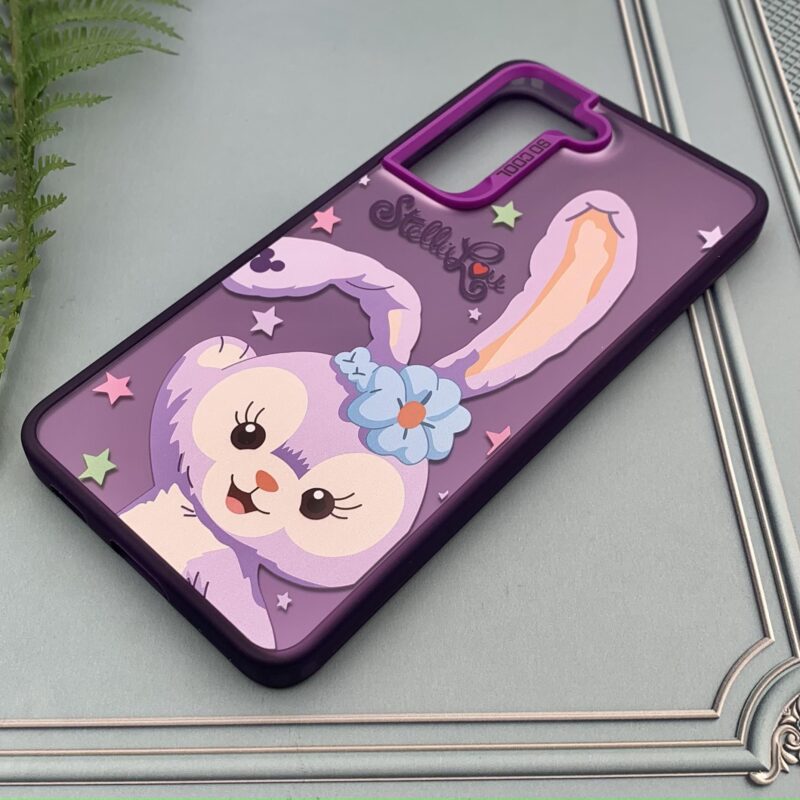 قاب گوشی Galaxy S21 FE سامسونگ SO COOL اورجینال لاکچری طرح خرگوش Love You کد 70502 - Image 2