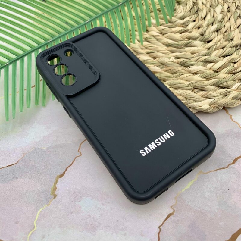 قاب گوشی Galaxy S21 FE سامسونگ سیلیکونی اورجینال Solid Case لوگو برجسته ضد ضربه محافظ لنز دار مشکی کد 80023 - Image 2