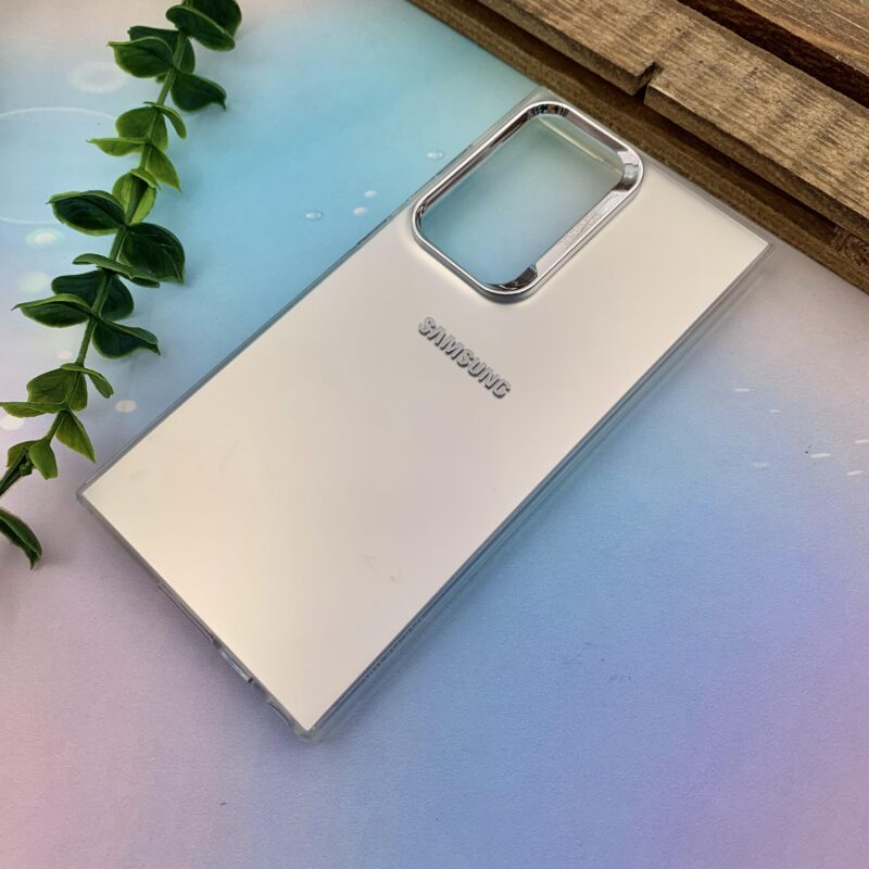 قاب گوشی Galaxy S23 Ultra سامسونگ اسپرت SO COOL اورجینال لوگو برجسته کرومی نقره ای کد 80808 - Image 2