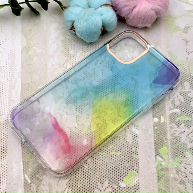 قاب گوشی iPhone 11 آیفون اورجینال شفاف کهکشانی اکلیلی لاکچری هفت رنگ کد 99744 - Image 2