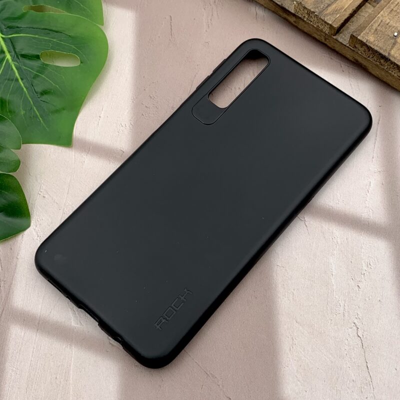 قاب گوشی (Galaxy A7 2018 (A750 سامسونگ ژله ای Rock طرح ساده رنگ مشکی کد 10815 - Image 2