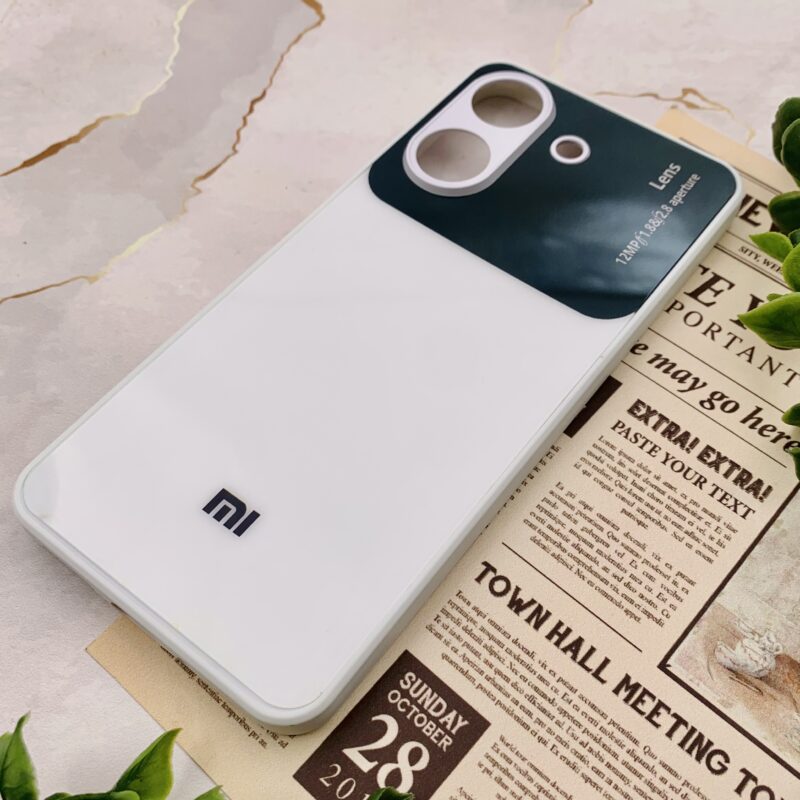 قاب گوشی Redmi 13C / Poco C65 شیائومی PVD Camera Lense اورجینال محافظ لنز دار رنگ سفید کد 37301 - Image 2