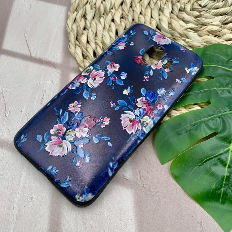 قاب گوشی Galaxy J4 2018 (J400) سامسونگ ژله ای محافظ لنز دار طرح برجسته فانتزی گل کد 47240 - Image 2