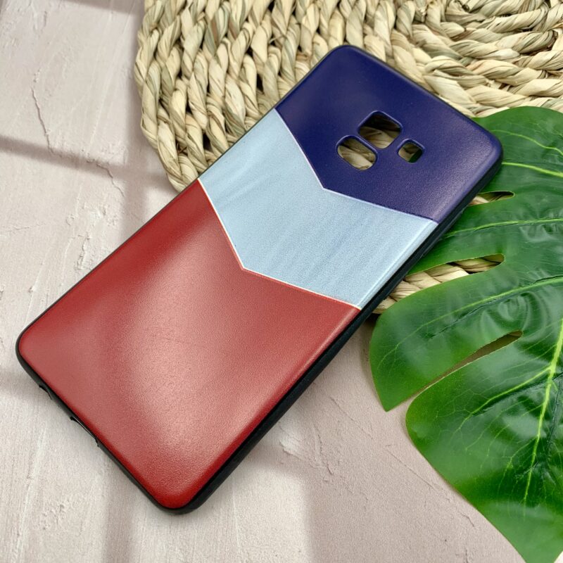 قاب Galaxy A8 Plus 2018 سامسونگ ژله ای محافظ لنز دار طرح برجسته فانتزی سه رنگ کد 65516 - Image 2