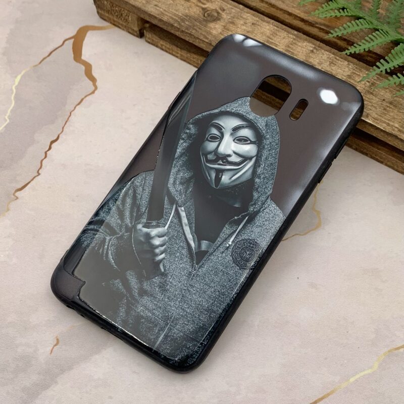 قاب گوشی Galaxy J4 2018 (J400) سامسونگ ژله ای محافظ لنز دار طرح برجسته فانتزی کد 85842 - Image 2