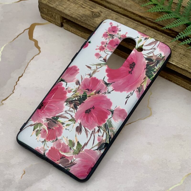 قاب گوشی Honor 6X آنر ژله ای محافظ لنز دار طرح برجسته فانتزی گل کد 87669 - Image 2