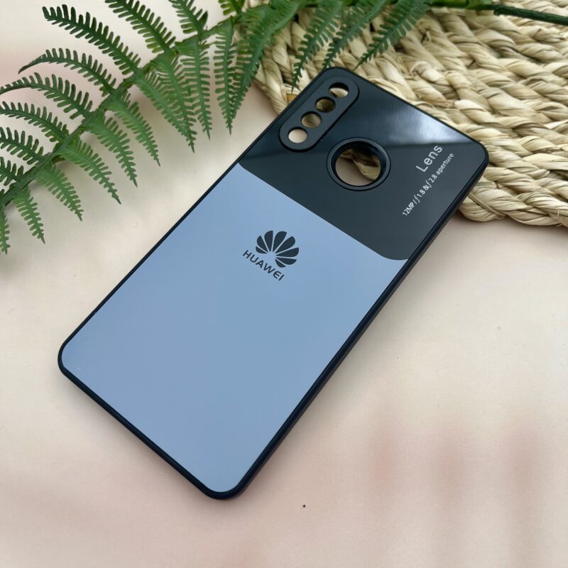 قاب گوشی Huawei P30 Lite هوآوی PVD Camera Lense اورجینال محافظ لنز دار رنگ آبی فیلی کد 11971 - Image 2
