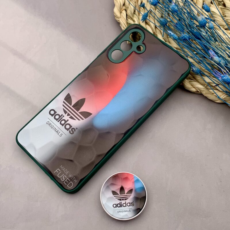 قاب گوشی Galaxy A04S سامسونگ سه بعدی برجسته پاپ سوکت دار طرح آدیداس Adidas کد 30951 - Image 2
