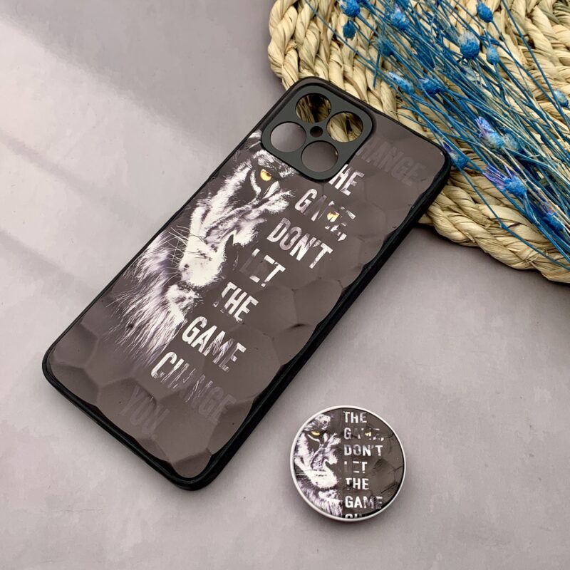 قاب گوشی Honor X8 4G آنر سه بعدی برجسته پاپ سوکت دار طرح شیر کد 55546 - Image 2