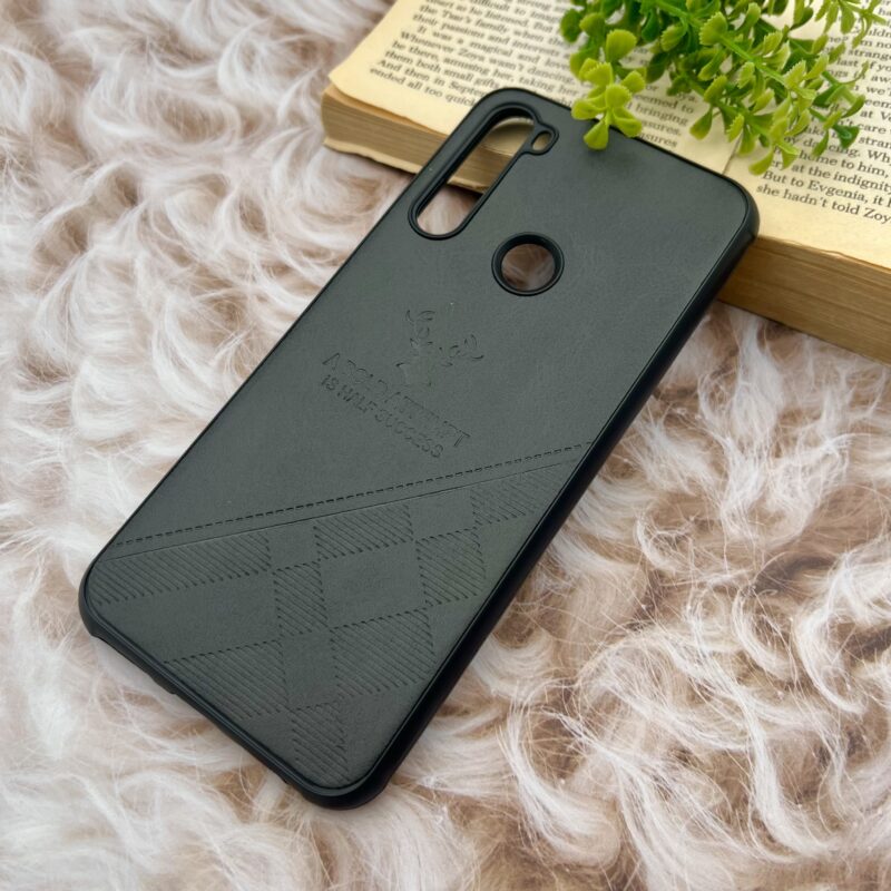 قاب گوشی Redmi Note 8T شیائومی چرمی ژله ای طرح گوزنی DEER ایربگ دار مشکی کد 74389 - Image 2