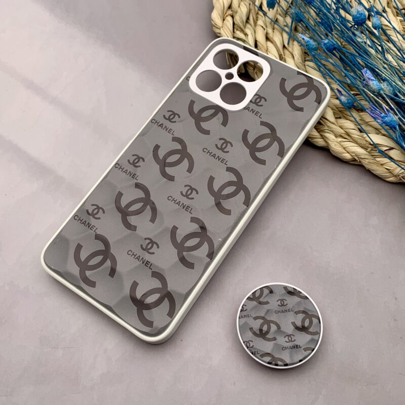 قاب گوشی Honor X8 4G آنر سه بعدی برجسته پاپ سوکت دار طرح شنل CHANEL کد 76733 - Image 2