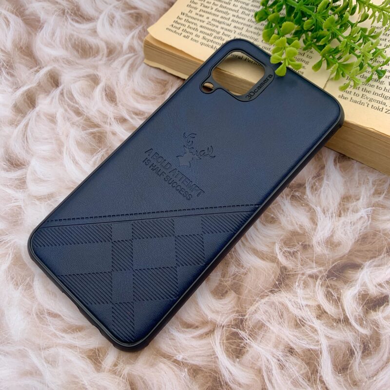 قاب گوشی Huawei Nova 7i هوآوی چرمی ژله ای طرح گوزنی DEER ایربگ دار سرمه ای کد 78767 - Image 2