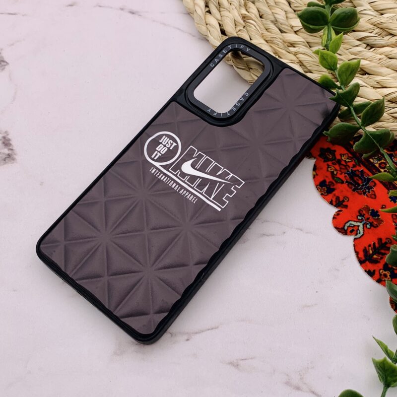 قاب گوشی Galaxy A73 سامسونگ پافری لوزی دور سیلیکونی طرح نایک کد 83857 - Image 2