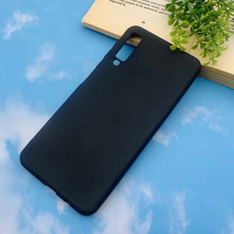 قاب گوشی (Galaxy A7 2018 (A750 سامسونگ ژله ای Rock طرح ساده رنگ مشکی کد 10895 - Image 2