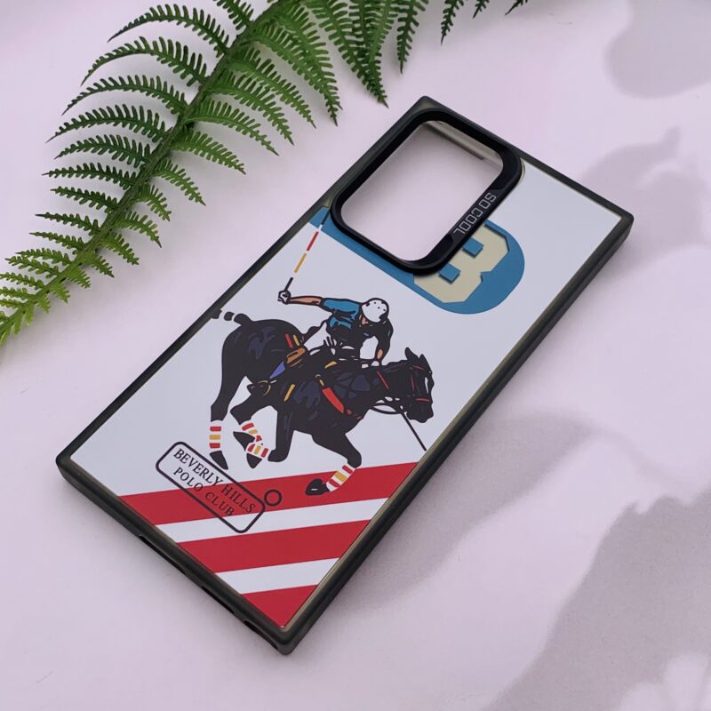 قاب گوشی Galaxy S22 Ultra سامسونگ SO COOL دور سیلیکونی طرح POLO اسپرت کد 25990 - Image 2