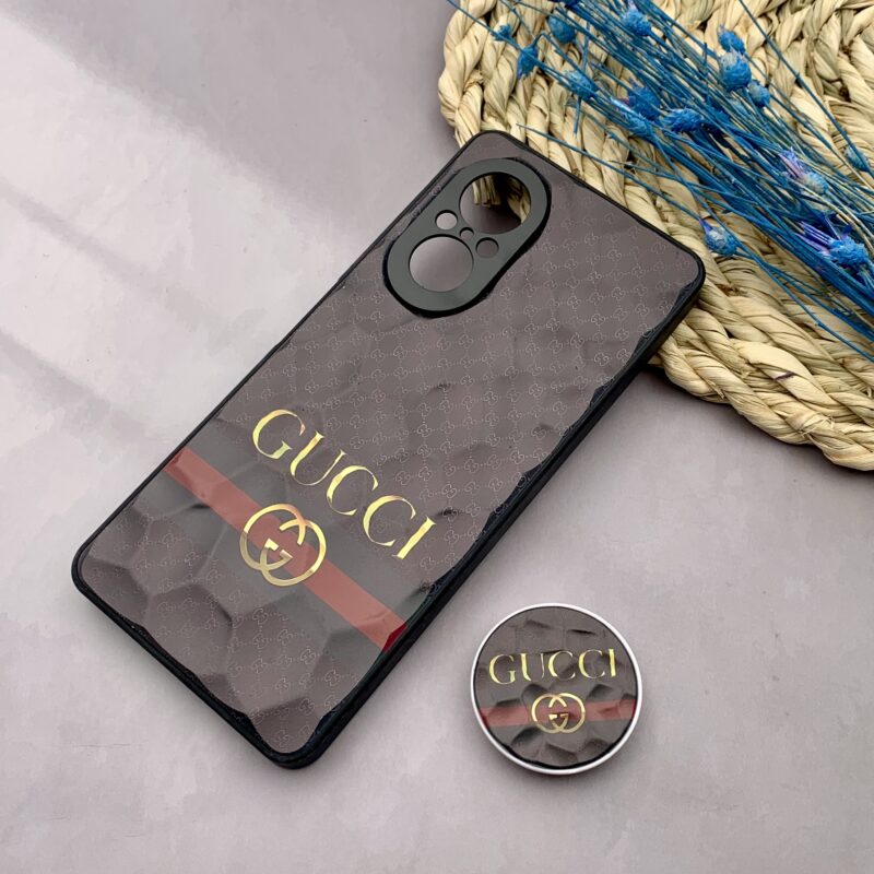قاب گوشی Huawei Nova 9 SE هوآوی سه بعدی برجسته پاپ سوکت دار طرح GUCCI کد 26409 - Image 2