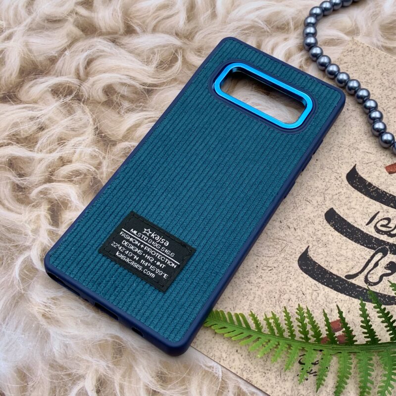 قاب گوشی Galaxy Note 8 سامسونگ مخمل کبریتی Kajsa متال رنگ سرمه ای کد 35784 - Image 2