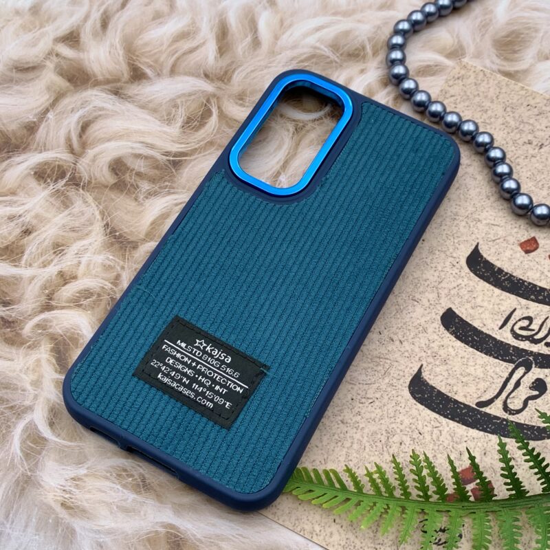 قاب گوشی Galaxy S23 FE سامسونگ مخمل کبریتی Kajsa متال رنگ سرمه ای کد 45323 - Image 2