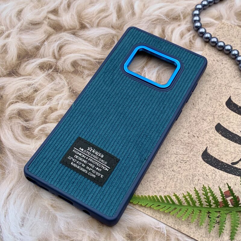 قاب گوشی Galaxy Note 9 سامسونگ مخمل کبریتی Kajsa متال رنگ سرمه ای کد 45414 - Image 2
