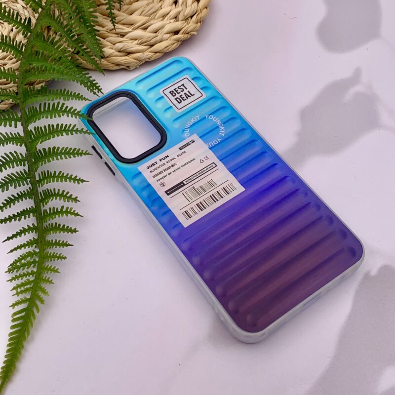 قاب گوشی A23 سامسونگ ضد ضربه هولوگرامی یانگ کیت Unique Case طرح بارکد کد 45618 - Image 2
