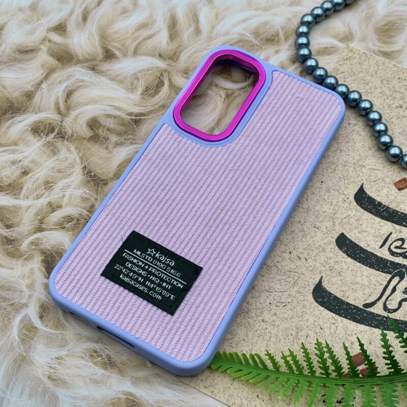 قاب گوشی Galaxy S23 FE سامسونگ مخمل کبریتی Kajsa متال رنگ یاسی کد 72227 - Image 2