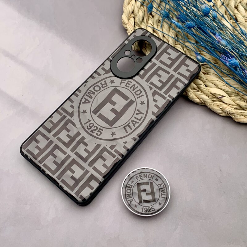 قاب گوشی Huawei Nova 9 SE هوآوی سه بعدی برجسته پاپ سوکت دار طرح Fendi کد 72705 - Image 2