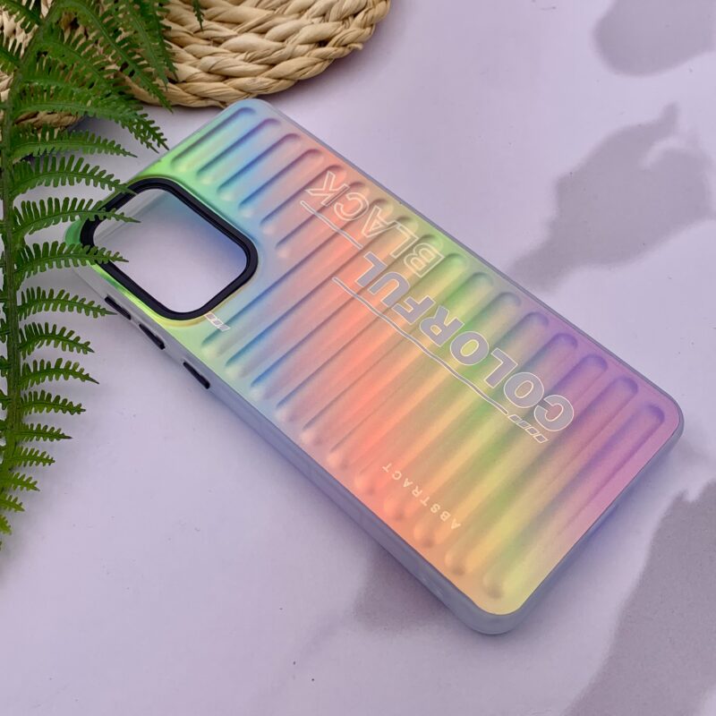 قاب گوشی Galaxy A73 سامسونگ ضد ضربه هولوگرامی یانگ کیت Unique Case طرح Colorful کد 79261 - Image 2