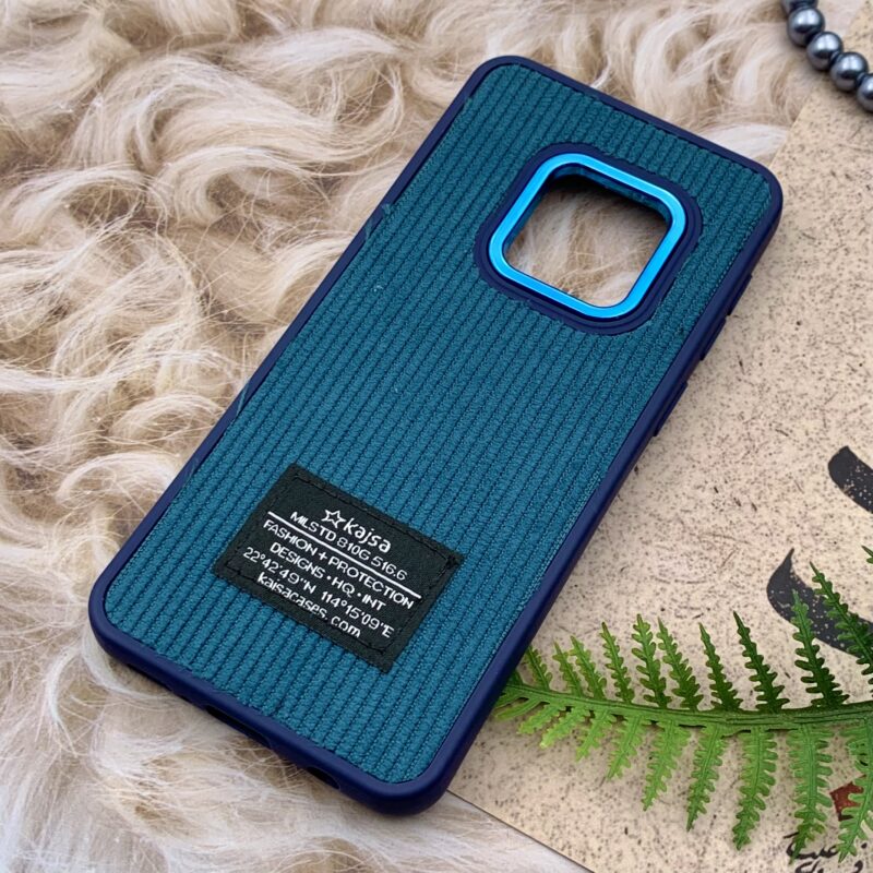 قاب گوشی Galaxy S9 سامسونگ مخمل کبریتی Kajsa متال رنگ سرمه ای کد 96263 - Image 2
