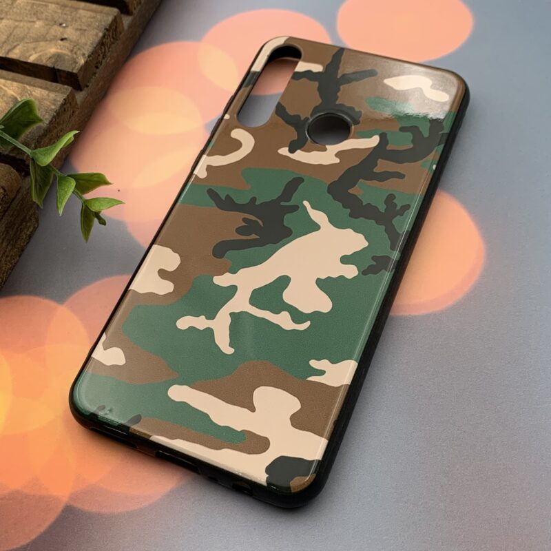 قاب گوشی Huawei Y6P هوآوی ژله ای محافظ لنز دار طرح برجسته چریکی کد 11435 - Image 2