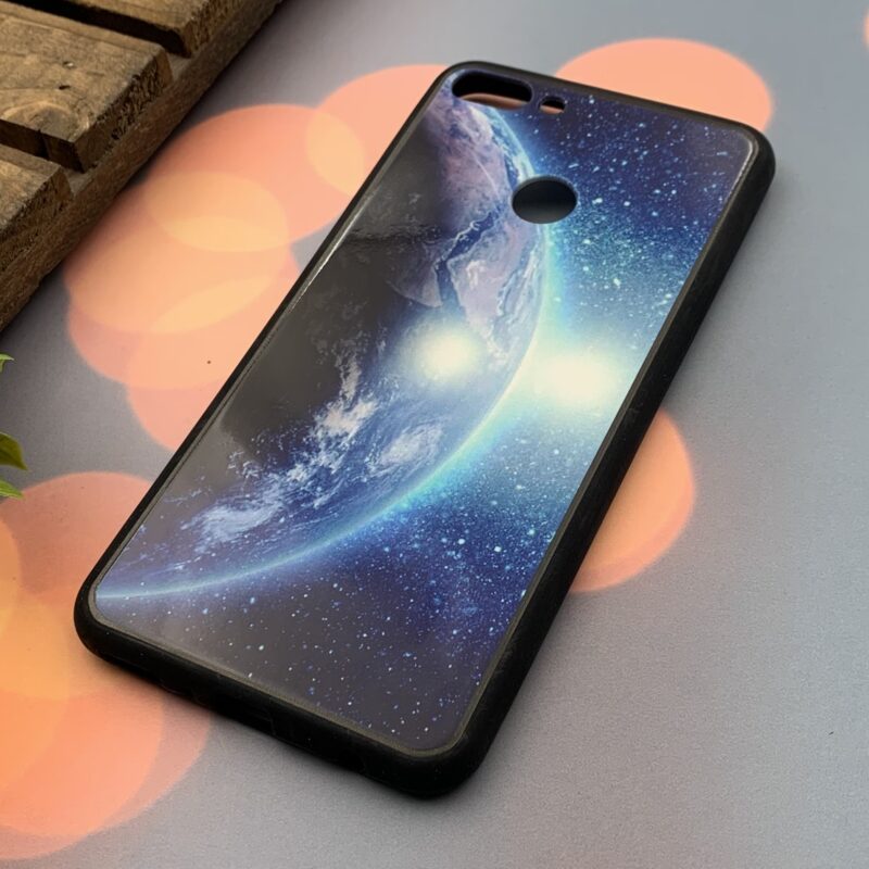 قاب گوشی Huawei Y9 2018 هوآوی ژله ای محافظ لنز دار طرح برجسته فانتزی کره زمین کد 11593 - Image 2
