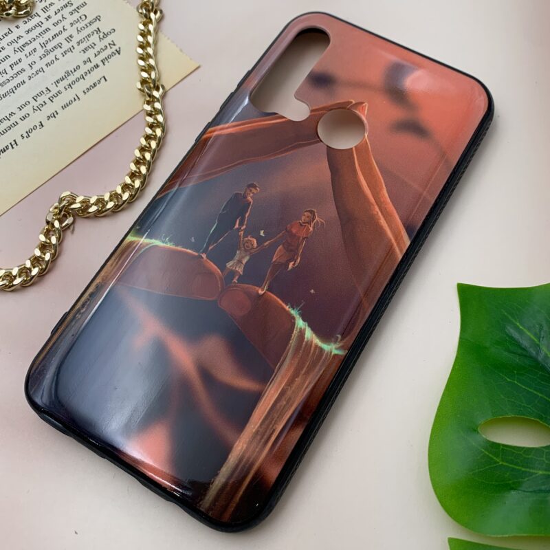 قاب گوشی P20 Lite 2019 هوآوی دور ژله ای طرح فانتزی خانواده کد 15541 - Image 2
