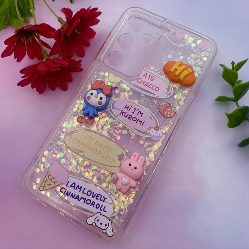 قاب گوشی Galaxy A35 سامسونگ آکواریومی شفاف عروسکی برجسته سه بعدی فانتزی کد 27396 - Image 2