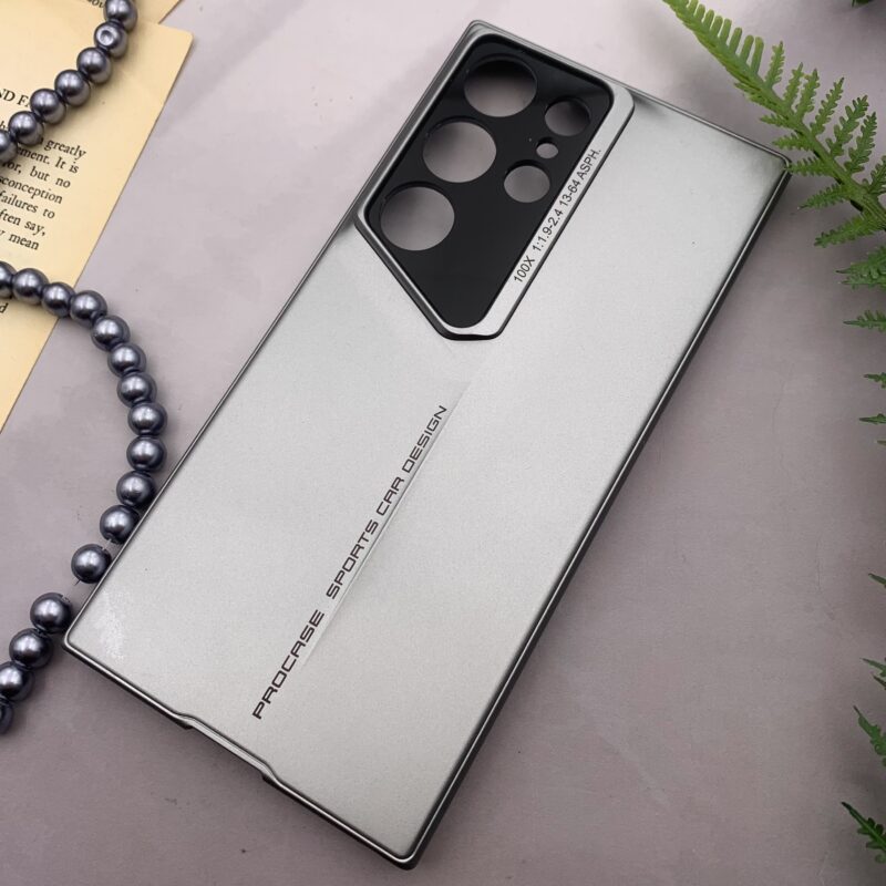 قاب گوشی Galaxy S24 Ultra سامسونگ PROCASE اورجینال Sports Design محافظ لنز دار رنگ تیتانیوم کد 88377 - Image 2