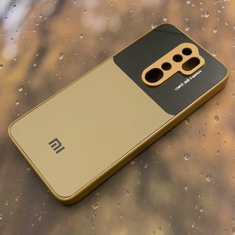 قاب گوشی Redmi Note 8 Pro شیائومی PVD Camera Lense اورجینال محافظ لنز دار رنگ طلایی کد 33227 - Image 2