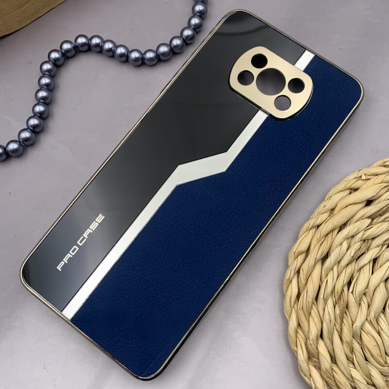 قاب گوشی Poco X3 / Poco X3 NFC / Poco X3 Pro شیائومی Pro Case اورجینال آینه ای دو رنگ PVD محافظ لنز دار سرمه ای کد 34034 - Image 2