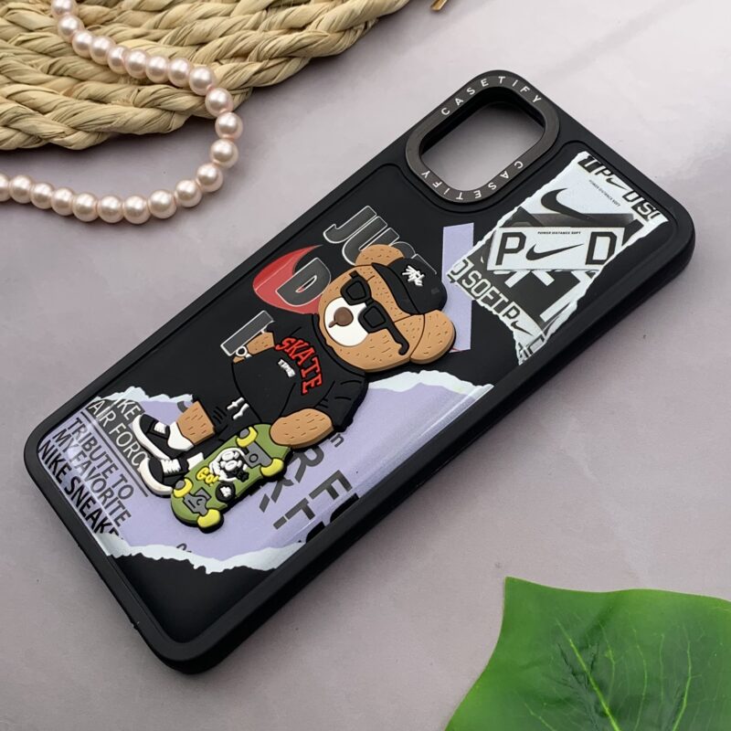 قاب گوشی Galaxy A05 سامسونگ پافر CASETIFY سیلیکونی تدی برجسته سه بعدی کد 47484 - Image 2