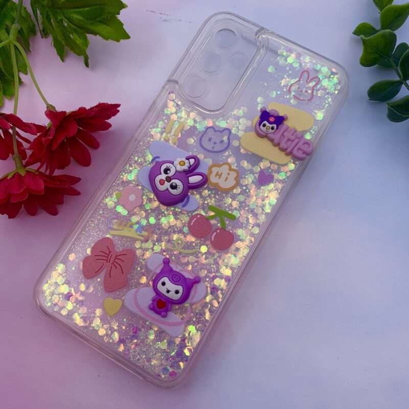 قاب گوشی Galaxy A14 سامسونگ آکواریومی شفاف عروسکی برجسته سه بعدی فانتزی کد 48881 - Image 2