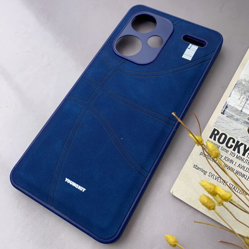 قاب گوشی Redmi Note 13 Pro Plus شیائومی مخمل NBA بسکتبالی YOUNGKIT محافظ لنزدار سرمه ای کد 52818 - Image 2