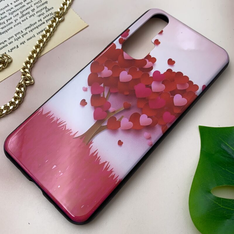 قاب گوشی Huawei Nova 5T هوآوی دور ژله ای طرح فانتزی درخت قلب کد 54680 - Image 2