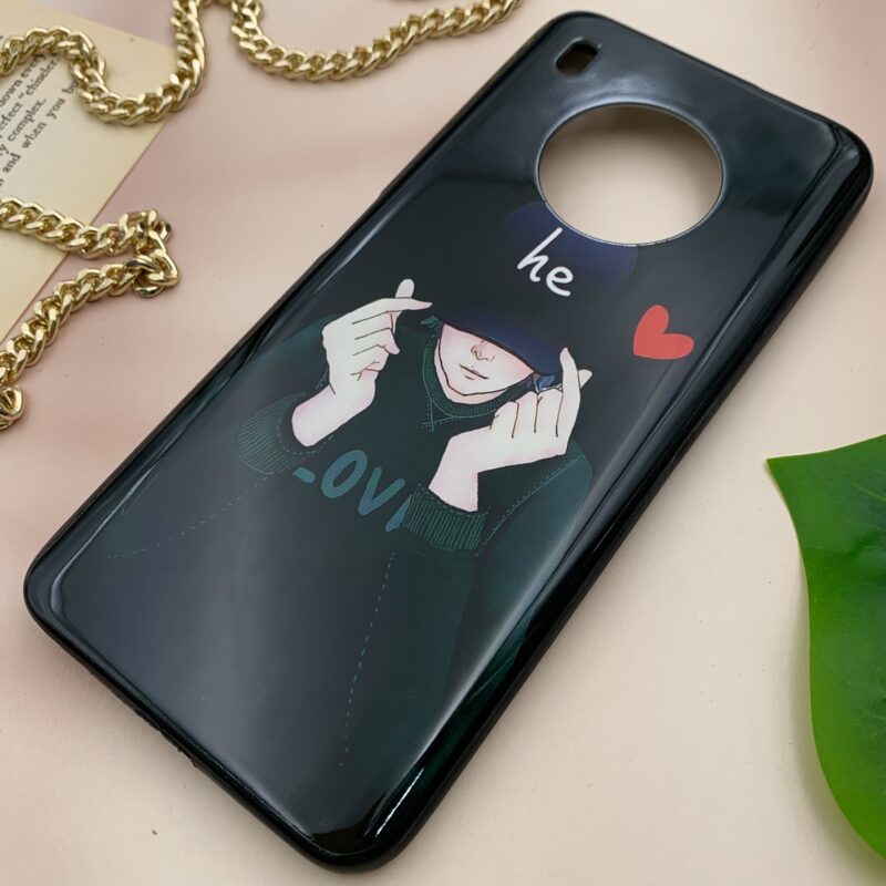 قاب گوشی Huawei Y9A هوآوی دور ژله ای طرح فانتزی he کد 63290 - Image 2