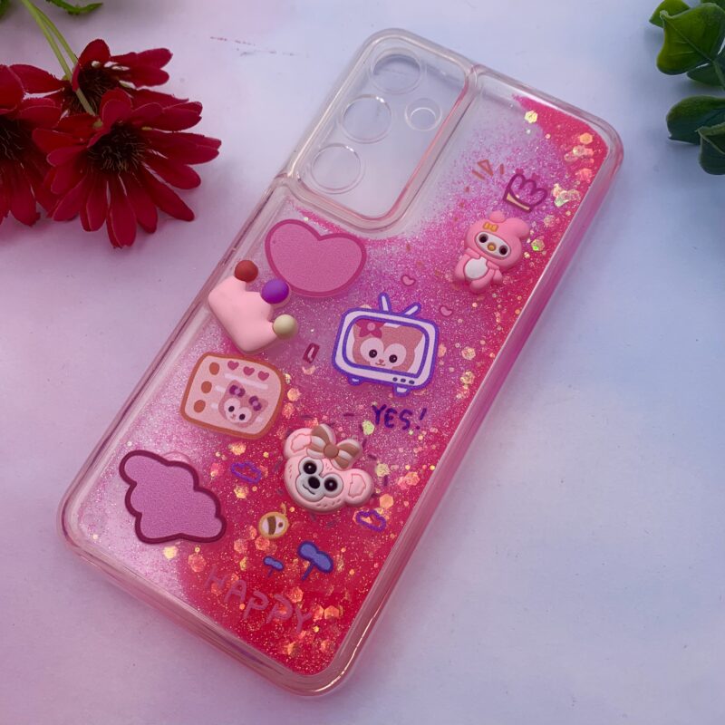 قاب گوشی Galaxy S23 FE سامسونگ آکواریومی شفاف عروسکی برجسته سه بعدی فانتزی کد 64630 - Image 2