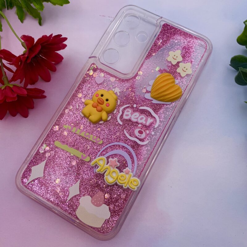 قاب گوشی Galaxy A35 سامسونگ آکواریومی شفاف عروسکی برجسته سه بعدی فانتزی کد 64790 - Image 2
