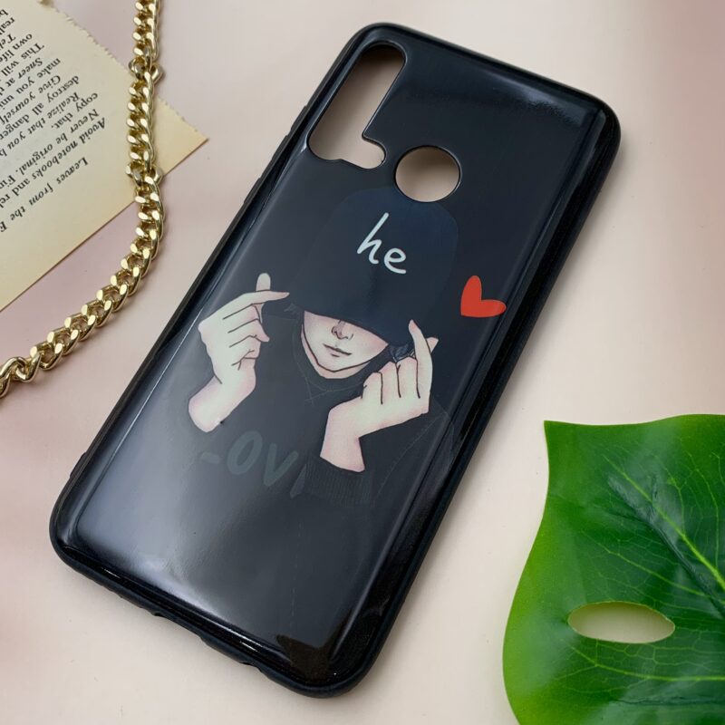 قاب گوشی P20 Lite 2019 هوآوی دور ژله ای طرح فانتزی he کد 67162 - Image 2