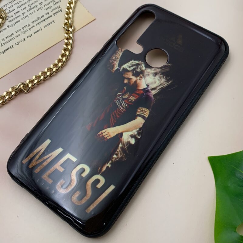 قاب گوشی P20 Lite 2019 هوآوی دور ژله ای طرح فانتزی MESSI کد 80630 - Image 2