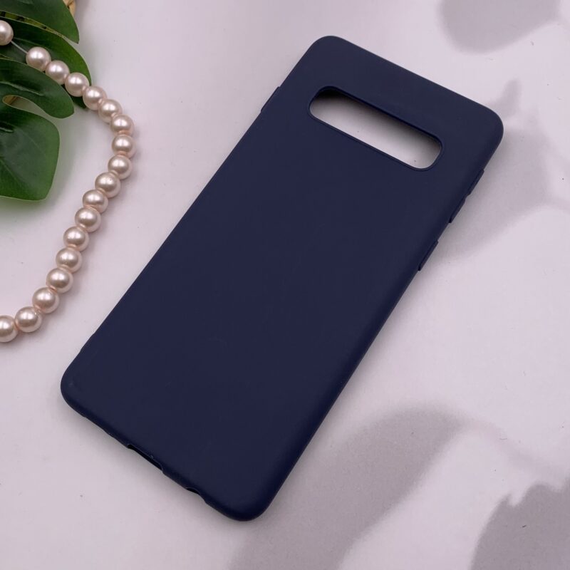 قاب گوشی Galaxy S10 سامسونگ ژله ای Rock طرح ساده رنگ سرمه ای کد 85539 - Image 2