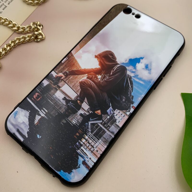 قاب گوشی iPhone 6 / iPhone 6S آیفون دور ژله ای طرح فانتزی پسر عکاس کد 91011 - Image 2