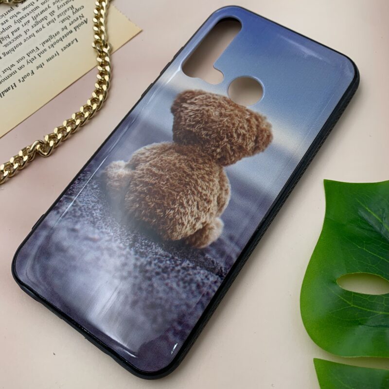 قاب گوشی P20 Lite 2019 هوآوی دور ژله ای طرح فانتزی تدی کد 93355 - Image 2